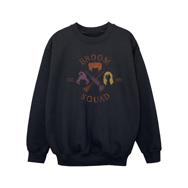 Disney Girls Hocus Pocus Broom Squad 93 Sweatshirt 7-8 år Blå Black 7-8 Years