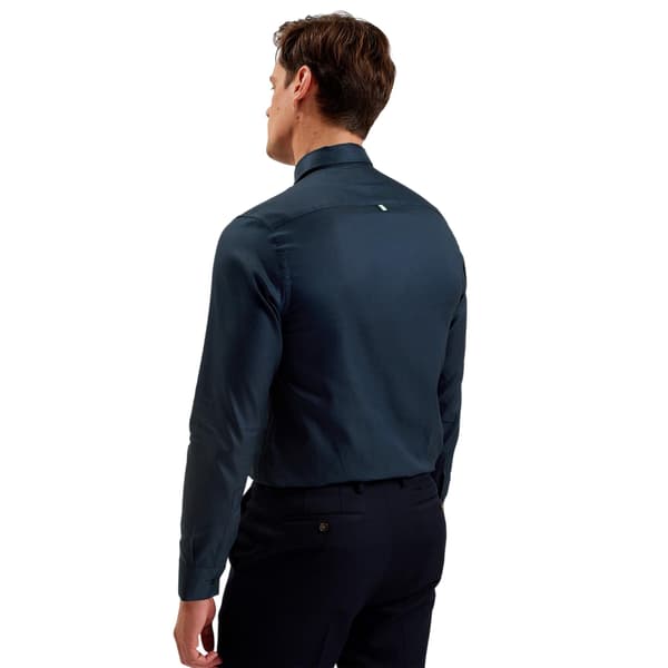 Ted Baker Herr Allardo Oxford Skjorta L Marinblå Navy L
