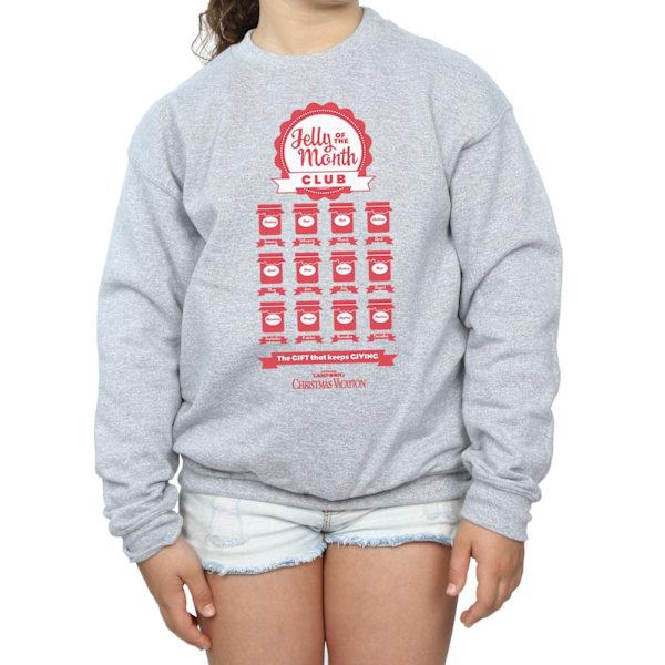 National Lampoon´s Christmas Vacation Girls Jelly Club Sweatshirt Sports Grey 5-6 Years