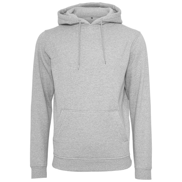 Bygg ditt varumärke Herr tung huvtröja 3XL Heather Grey Heather Grey 3XL