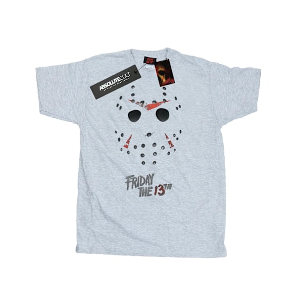 Fredag den 13:e herr Jason hockeymask T-shirt XL Sports Grey Sports Grey XL