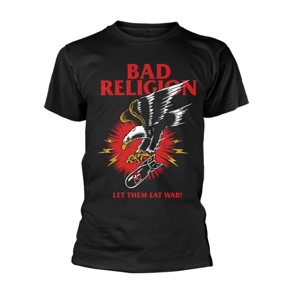 Bad Religion Unisex Vuxen Bomber Eagle T-shirt S Svart Black S
