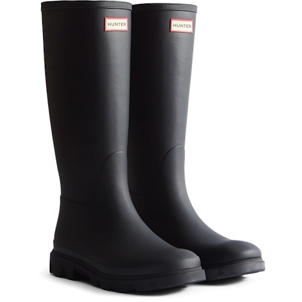 Hunter Unisex Vuxen Downpour Höga Gummistövlar 8 UK Svart Black 8 UK