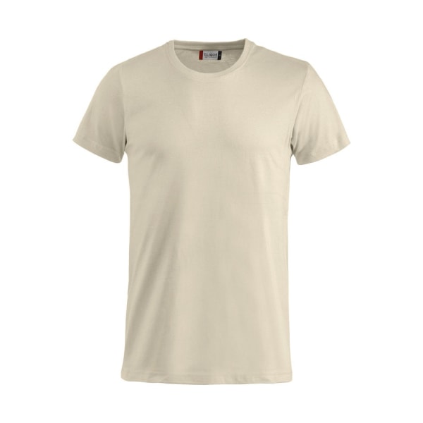 Clique Mens Basic T-Shirt 3XL ljus kaki Light Khaki 3XL