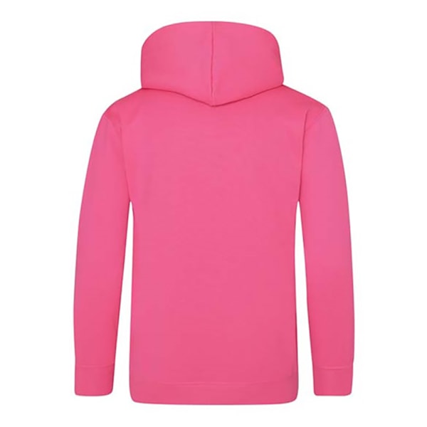 Awdis Unisex Elektrisk Huvtröja / Hoodie / Skoluniform för Barn Electric Pink 12-13