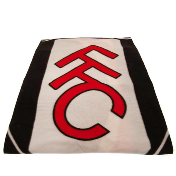 Fulham FC Fleece Pulse filt En Storlek Svart/Vit/Röd Black/White/Red One Size