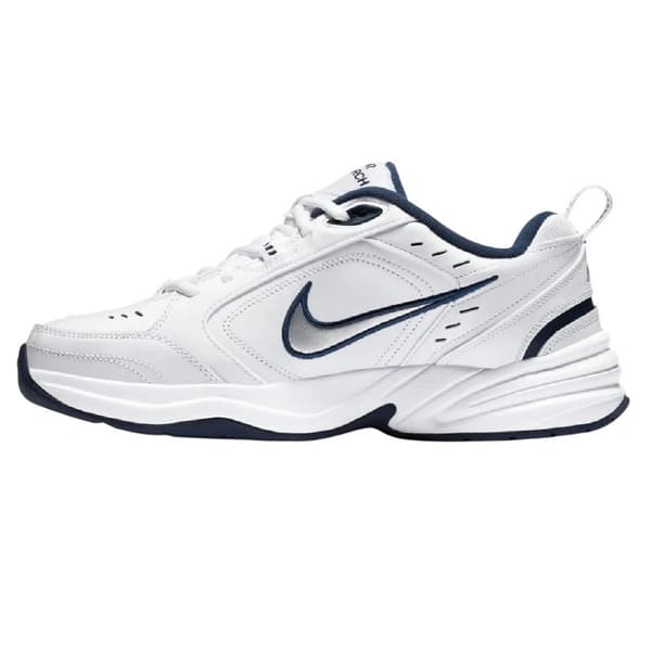Nike Herr Monarch Iv Träningsskor 10 UK Vit/Silver White/Silver 10 UK