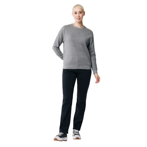 Iqoniq Unisex Vuxen Etosha Återvunnen Bomull Lättvikts Sweatshirt Light Heather Anthracite S