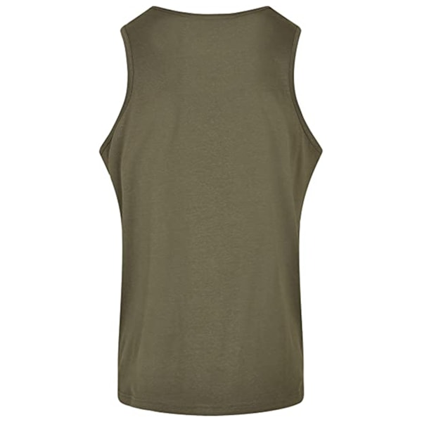 Bygg ditt varumärke herrbas tank top 4XL oliv Olive 4XL