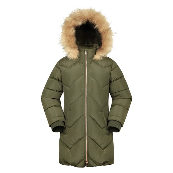 Mountain Warehouse Galaxy Vadderad Vattenavvisande för Barn Dark Khaki 9-10 Years