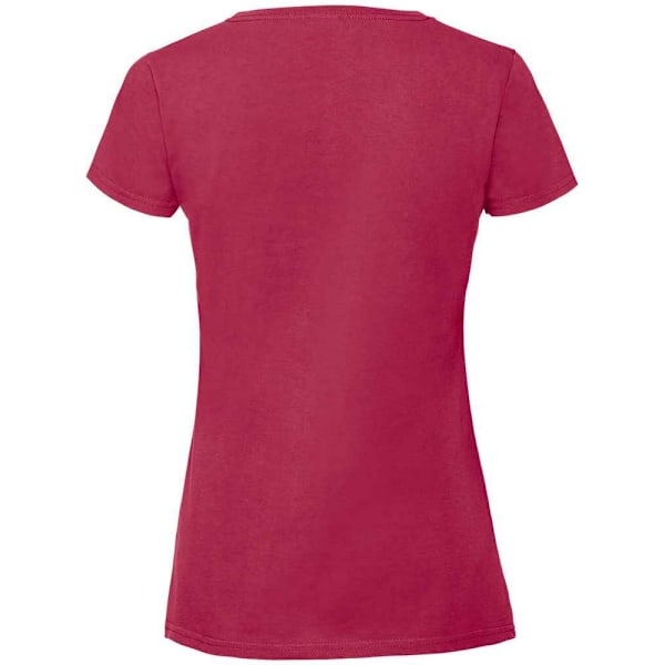 Fruit of the Loom Womens/Ladies Iconic 195 Premium T-Shirt XL C Cranberry XL