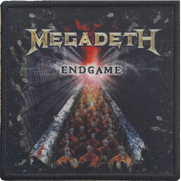 Megadeth Endgame Strykjärnsmärke En Storlek Svart/Brun Black/Brown One Size