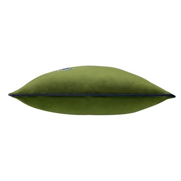 Evans Lichfield Påfågel Kuddfodral En Storlek Oliv Olive One Size