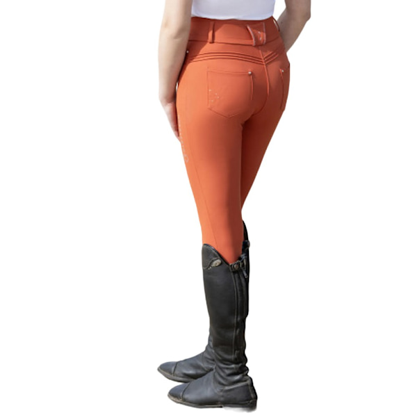Coldstream Damridbyxor för Kvinnor/Dam Ledmore Diamante 16 UK R Tige Tigerlily Orange 16 UK R