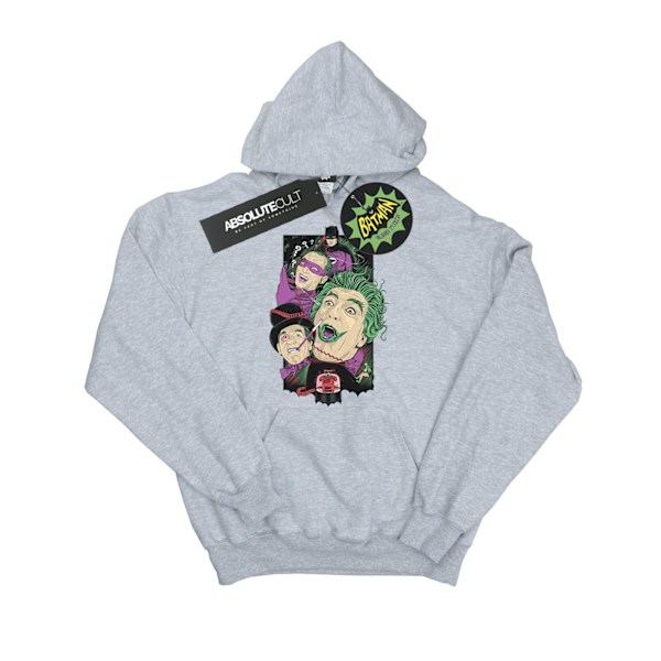 DC Comics Herr Batman TV-serie Rogues Gallery Hoodie S Sports Sports Grey S