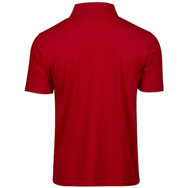 Tee Jays Power Pique ekologisk pikétröja 4XL röd Red 4XL