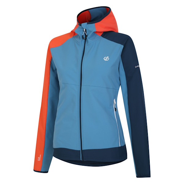 Dare 2B Dam/Kvinnor Avidly II Soft Shell Jacka 12 UK Niagara Niagara Blue/Satsuma 12 UK