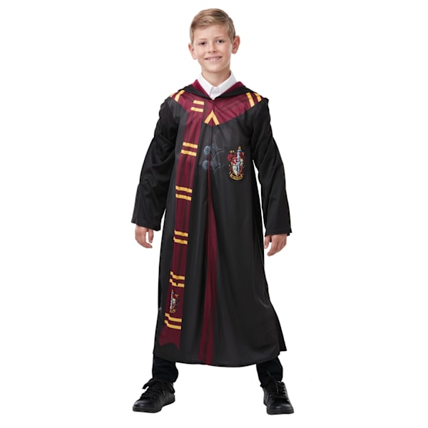 Harry Potter Barn/Barn Gryffindor Kostym Robe 9-10 År Black 9-10 Years