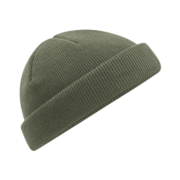 Beechfield Fisherman Mini Recycled Beanie One Size Olive Green Olive Green One Size
