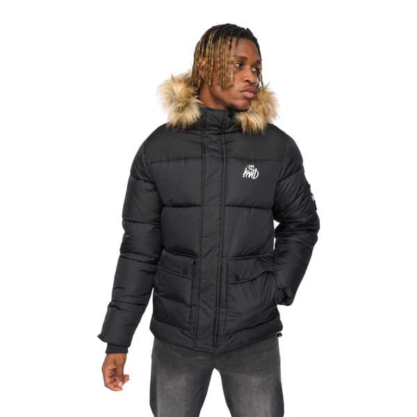 Kings Will Dream Herr Curvlay Parka M Svart Black M