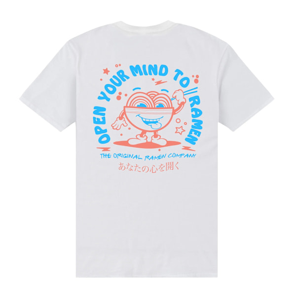 TORC Unisex Adult Open Your Mind T-Shirt 4XL Vit White 4XL