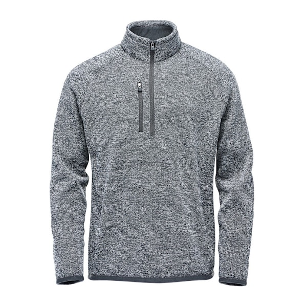 Stormtech Avalanche Quarter Zip Fleece Top M Granite för män Granite M