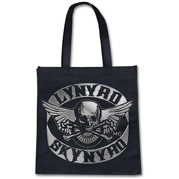 Lynyrd Skynyrd Biker Patch Tote Bag One Size Svart/Grå Black/Grey One Size