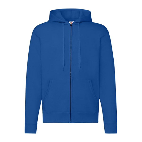 Fruit of the Loom Classic Zipped Hoodie S Royal Blue för män Royal Blue S