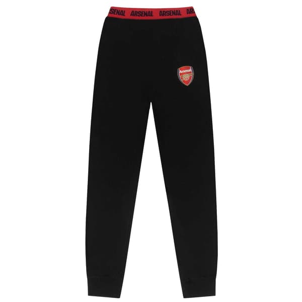 Arsenal FC Herr Crest Lång Pyjamas Set M Svart Black M
