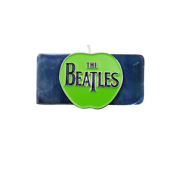 The Beatles Apple Logo Pengaclip En Storlek Blå/Grön Blue/Green One Size