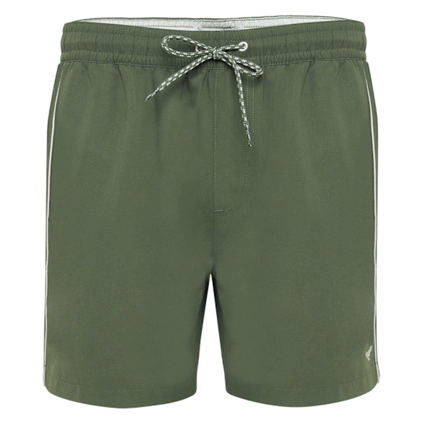 Threadbare Herr Regular Badshorts L Oliv Olive L