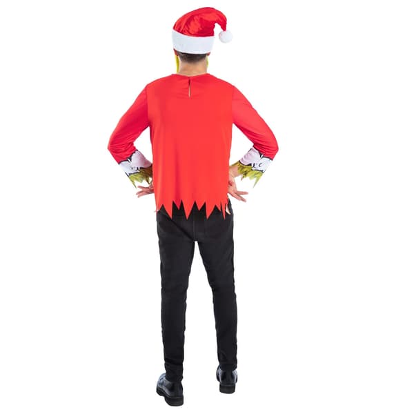 Grinchen Unisex Vuxen Tomtedräkt Set M Röd Red M
