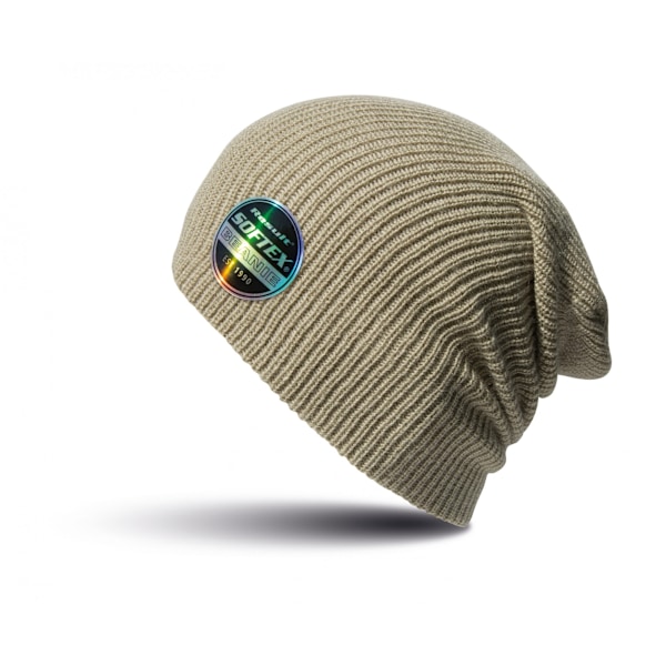Result Winter Essentials Core Softex Beanie Hat One Size Oatmea Oatmeal One Size