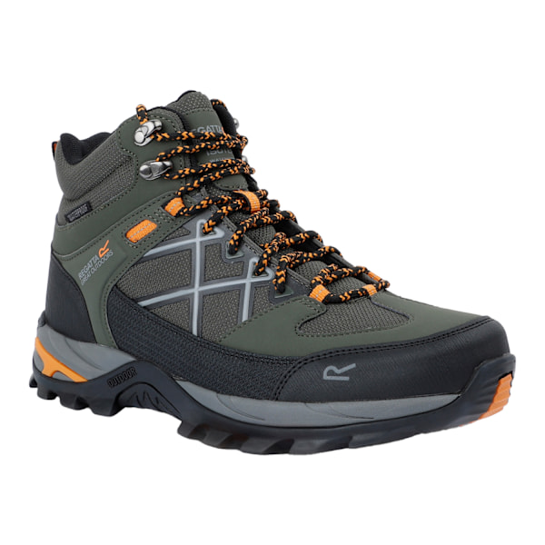 Regatta Samaris III Vandringskängor för män 9.5 UK Mörk Khaki/Fox Dark Khaki/Fox 9.5 UK