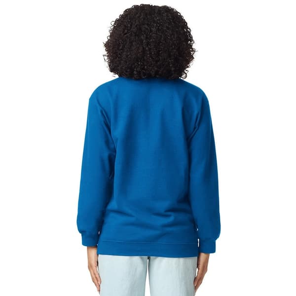Gildan Unisex Vuxen Softstyle Midweight Quarter Zip Sweatshirt Royal Blue L