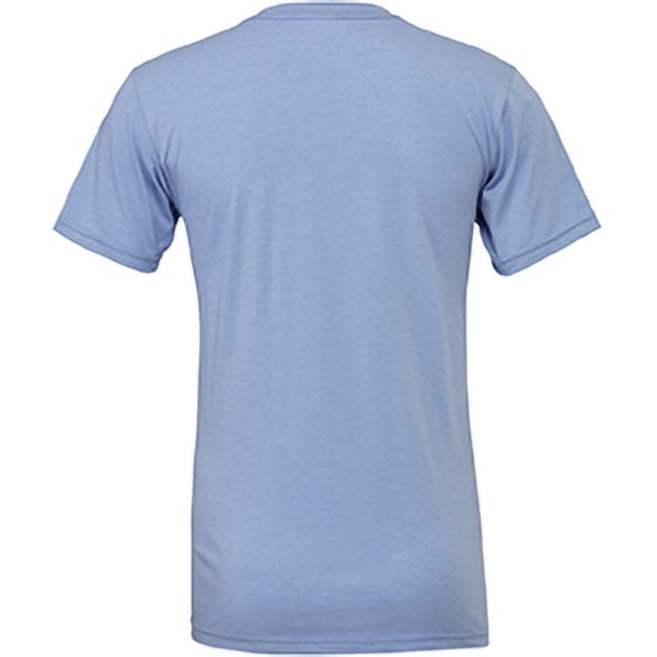 Canvas unisex jersey T-shirt med rund hals / kortärmad herr T-Sh Heather Blue 2XL