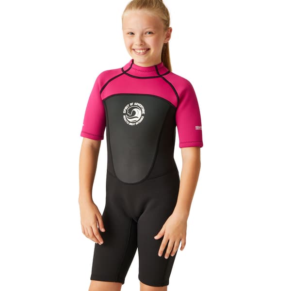 Regatta Barn/Barn Shorty Våtdräkt 11-12 År Svart Duchess Black Duchess/White 11-12 Years