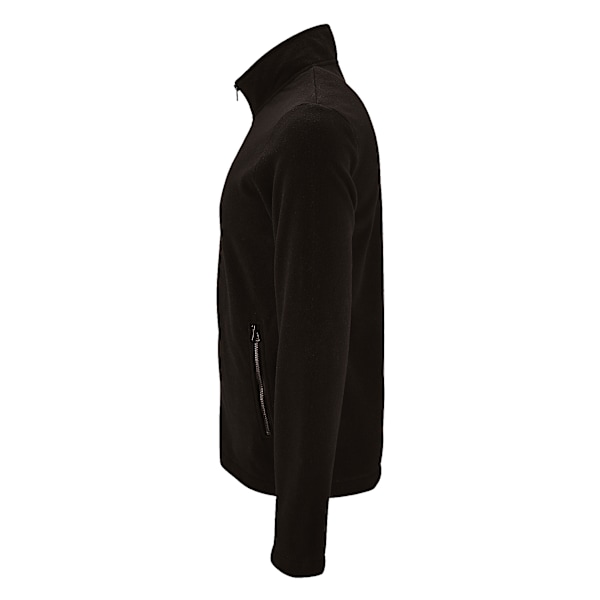 SOLS Herr Norman Fleece Jacka 3XL Svart Black 3XL