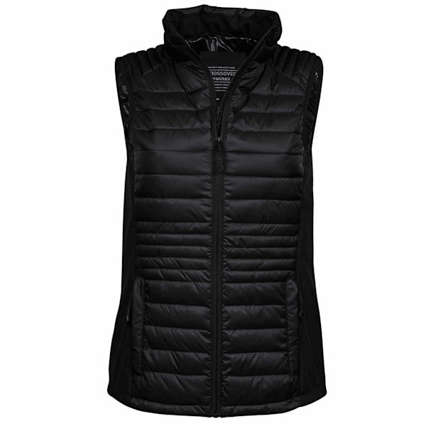 Tee Jays Dam/Kvinnor Crossover Bodywarmer L Jet Black/Svart Jet Black/Black L