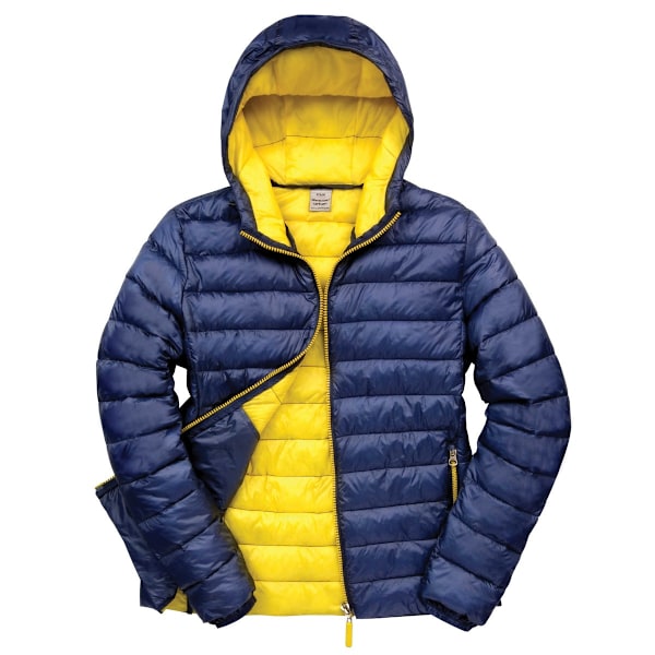 Result Urban Mens Snowbird Hooded Jacket M Navy/Yellow Navy/Yellow M