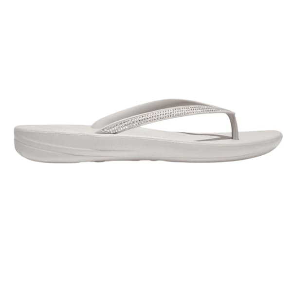 Fit Flop Dam Sparkle iQushion Flip-Flops 5 UK Grå Grey 5 UK