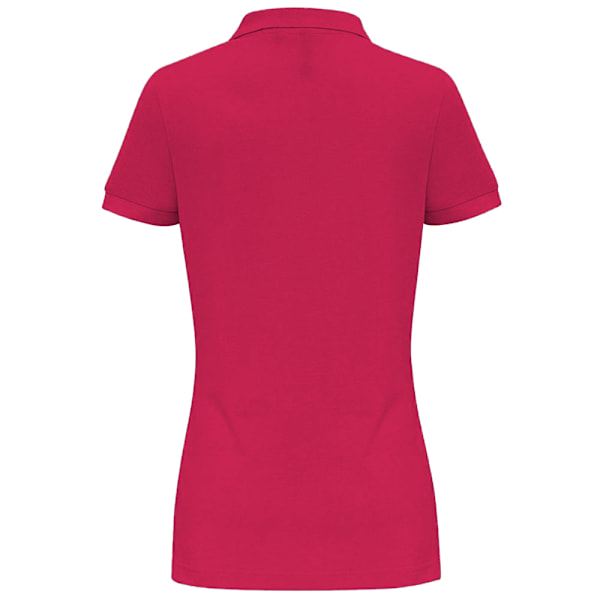 Asquith & Fox Dam/Damer Enfärgad Kortärmad Poloskjorta L Hot Hot Pink L