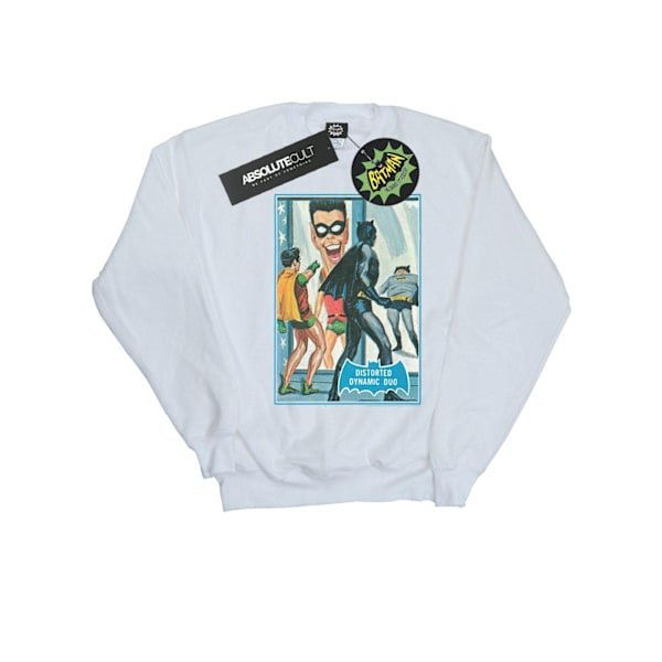 DC Comics Herr Batman TV-serie Dynamic Duo Sweatshirt S Vit White S