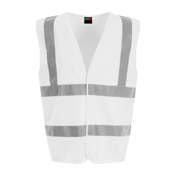 PRO RTX Unisex Vuxen Sleeveless Hi-Vis Väst XL Vit White XL