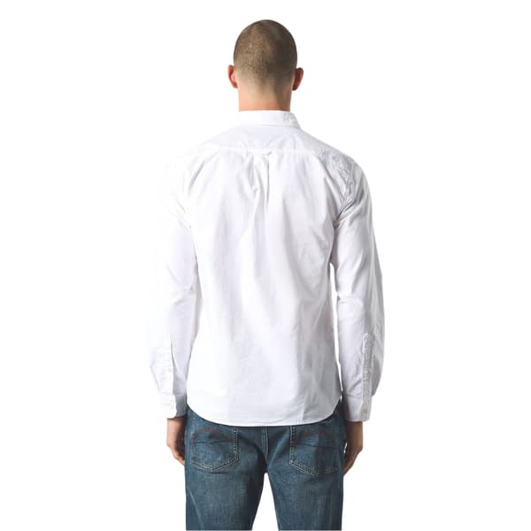 Pretty Green Herrskjorta med Paisleyfoder och Knappar XL Vit White XL