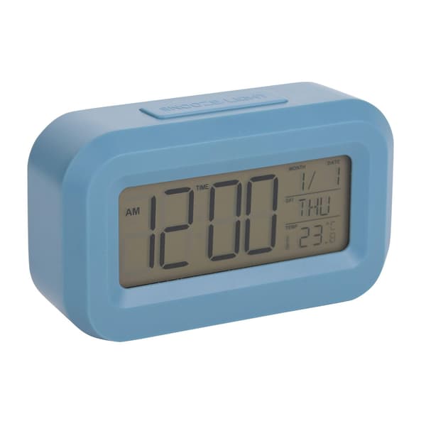 Hometime Bright Reseiseklocka 4cm x 2cm x 8cm Blå Blue 4cm x 2cm x 8cm