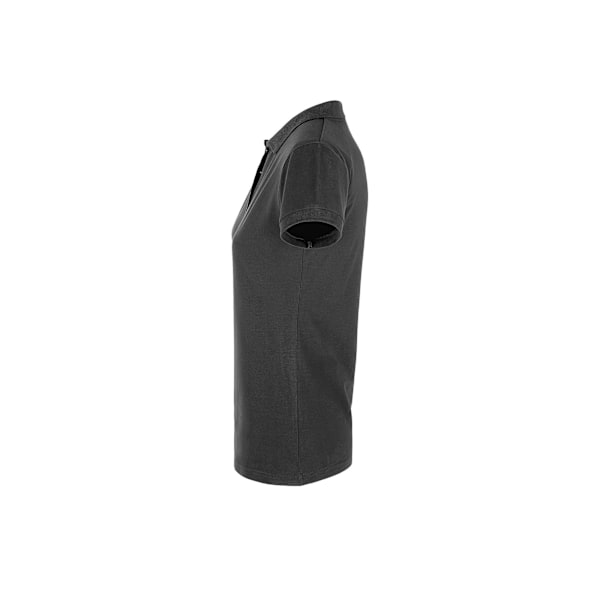 SOLS Dam/Kvinnor Perfekt Pique Kortärmad Polotröja S Mörk Dark Grey S