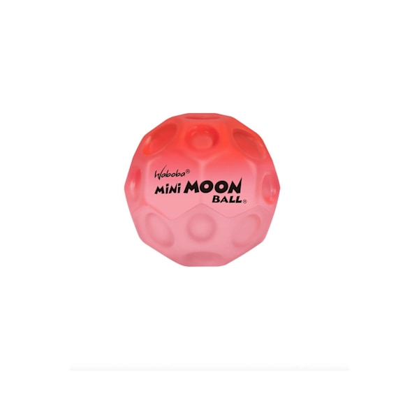 Waboba Mini Moon Bouncy Ball One Size Röd Red One Size