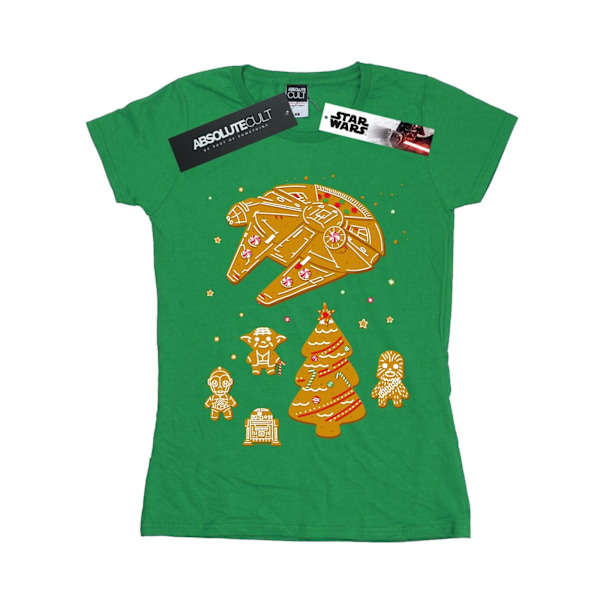 Star Wars Dam/Dam Gingerbread Rebels Bomull T-shirt L Iri Irish Green L