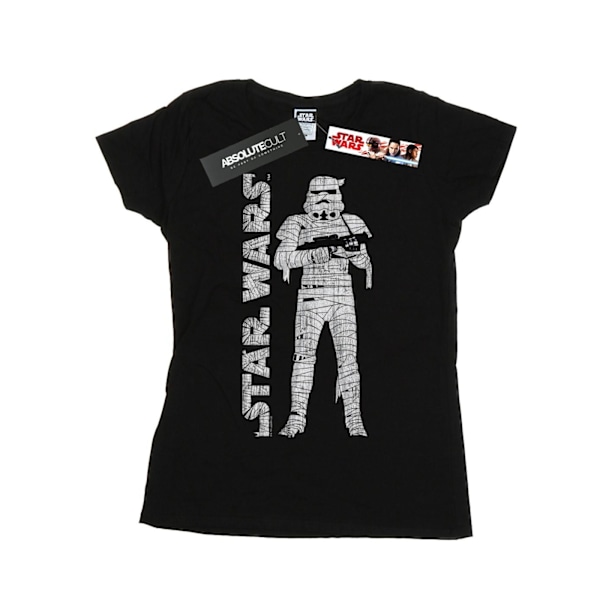 Star Wars Dam/Kvinnor Stormtrooper Mummy Bomull T-shirt XXL B Black XXL